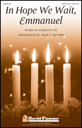 cover In Hope We Wait, Emmanuel SATB choral sheet music cover